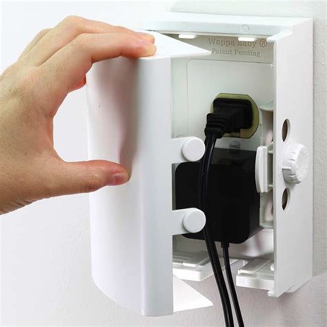 outside electrical box locks|locking electrical outlet box.